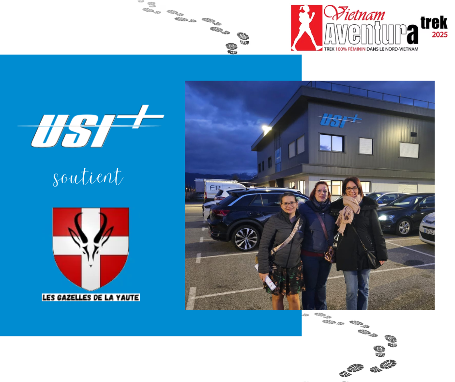 USIPLUS soutient les Gazelles de la Yaute pour leur défi « Vietnam Aventura Trek » !
